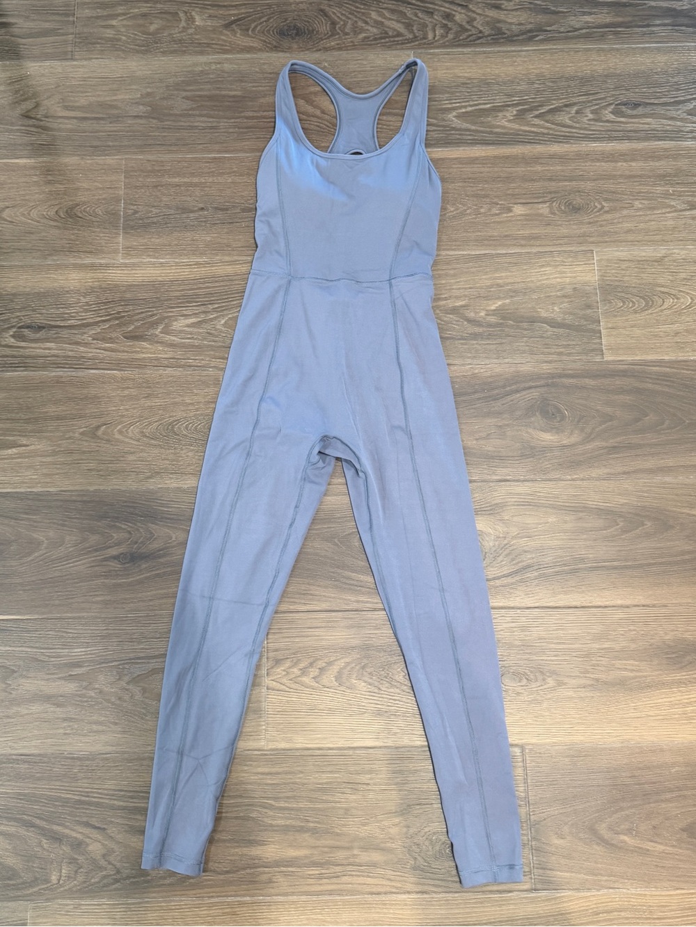 Paragon Fitwear Steel Grey/Blue Racerback Jumpsuit S